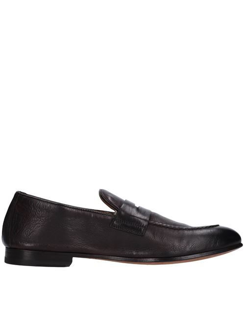 Leather moccasins ROSSANO BISCONTI | 464-04 DIVER IV 432-PRT.MORO